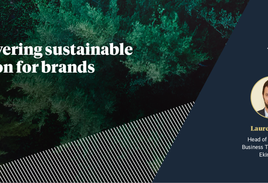 How AI is powering sustainable transformation for brands