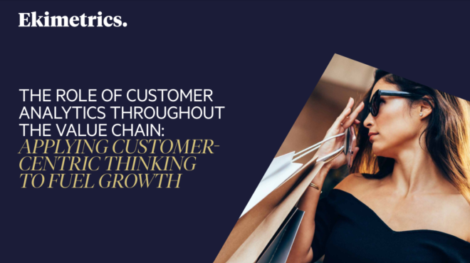 The Role of Customer Analytics Throughout the Value Chain